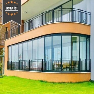 pəncərə reşotka: Cam balkon pvc qapı və pəncərələr şüşə ara kəsmələri i̇zo sistem duş — 21