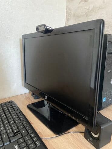 asus rog strix g15: HP kompüteri TAM SET ! HP monitoru, Kisonli dinamikləri, Logitech — 2