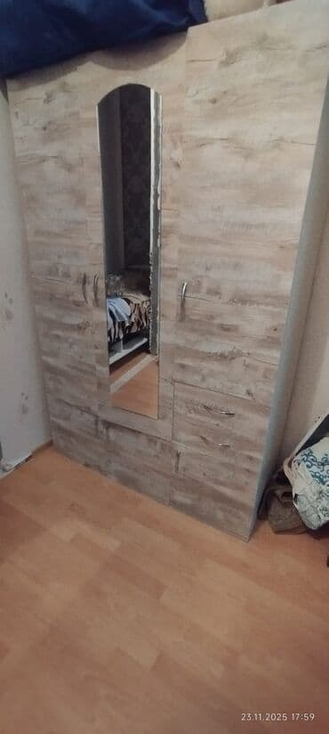 2 qapılı Düz dolab, Qarderob, paltar dolabı