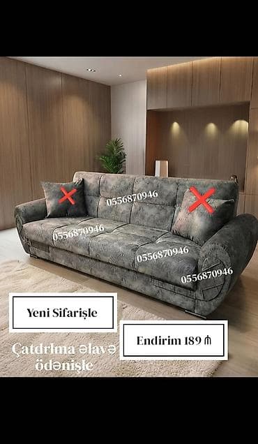 Divan, Yeni, Açılan, Bazalı, Parça, Ödənişli çatdırılma