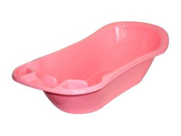 hamam vannasi azerbaycanda: Uşaq vannası – çəhrayı rəng - Material: yüngül və möhkəm plastik - — 1