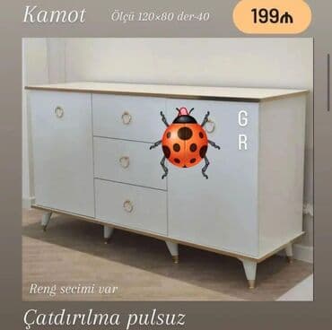 Divan və masa dəstləri: Kamod — 1