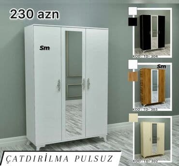 прихожая мебель: *Yataq otağı dəsti*. Sifarişlə hazırlanır *qiymət 690 azn* Rəng — 8