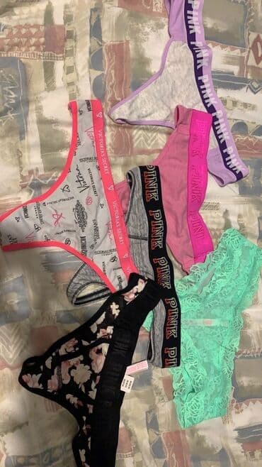 Бюстгальтеры: Victoria’s Secret və PINK qadın alt paltarı dəsti - Brend: Victoria’s — 1
