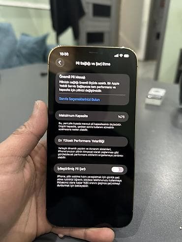 ikinci el tv: IPhone 12 Pro Max, 256 GB, Qızılı, Face ID — 3