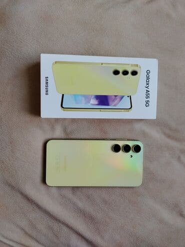 nokia n73 5g qiymeti: Samsung Galaxy A55, rəng - Sarı — 2