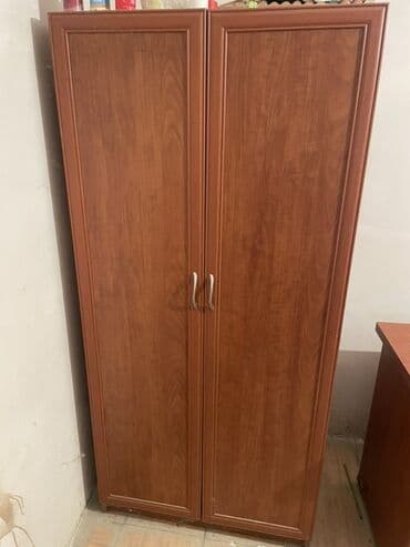 albalı: İşlənmiş, Açılan, 2 qapılı Düz dolab, Qarderob, paltar dolabı — 1