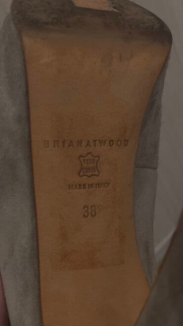 barya ayakkabı: Tuflilər, Ölçü: 38, rəng - Boz, İşlənmiş — 3