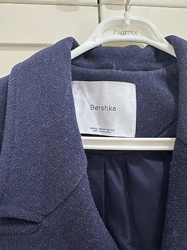 Paltolar: Palto, Bershka, XS, rəng - Göy — 2
