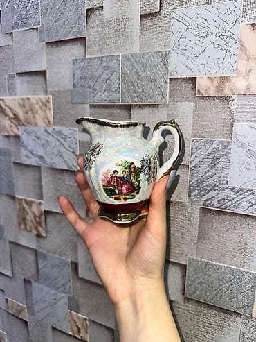 Çay dəsti, Farfor, Madonna, 6 nəfərlik, Yaponiya — 5