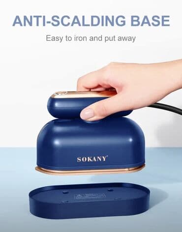 paltar utusu: Səyahət ütüsü SOKANY SK-3064 səyahət üçün ideal seçimdir. Müasir — 3