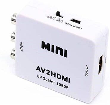 Noutbuklar üçün örtük və çantalar: 3 RCA – HDMi ötürücüsü-konverter. Analoq Rəqəmsal cevirici; AV — 3