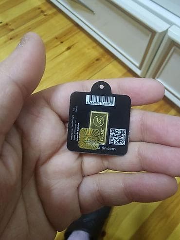 Zərgərlik dəstləri: Levent Kuyumculuk qızıl külçəsi - Marka: Levent Kuyumculuk (Genç — 3