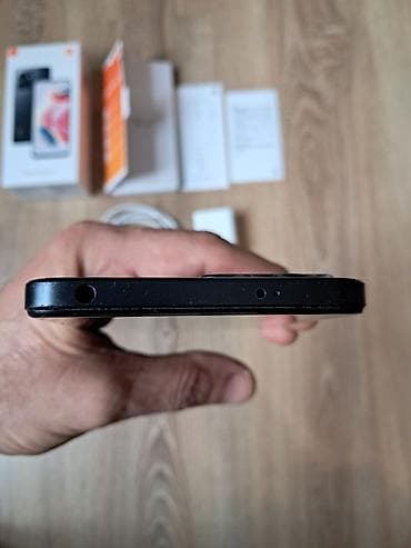 redmi note 13 ekran: Xiaomi 128 GB, rəng - Boz, 
 İki sim kartlı — 3