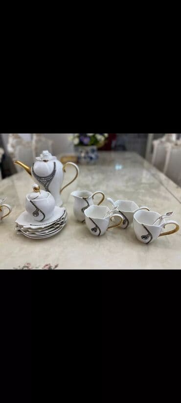 gehve cay destleri: Çay dəsti, 6 nəfərlik — 2