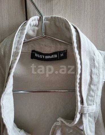 jordan jaket: Brend: OSSY HOMER Ölçü: M Rəng: Açıq bej/krem Məlumat: - Oversize — 3