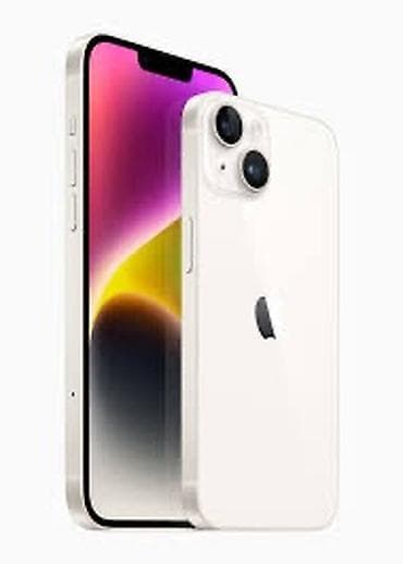 IPhone 14, 128 GB, Ağ, Face ID