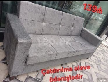 Masa və oturacaq dəstləri: Divan, Yeni, Açılan, Bazalı, Parça, Rayonlara çatdırılma