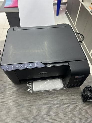 Epson inkjet printer – Wi‑Fi bağlantılı, çoxfunksiyalı model. Təcili
