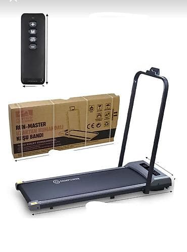 RUN-MASTER uzaqdan idarəetməli qaçış bandı - Tip: Kompakt, ev üçün