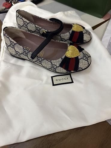 usaqlar ucun ayaqqabilar: Rəng - Bej Baletkalar, Ölçü: 28, Qız üçün — 1