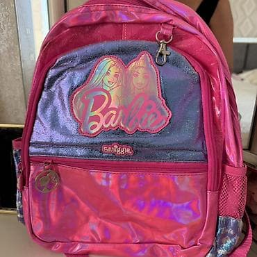 canta mektebli: Smiggle x Barbie parıldayan məktəb çantası - Rəng: neon-çəhrayı və — 1