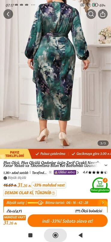 коктейльные платья в баку: Yenidir böyük olduğu üçün satilir — 3