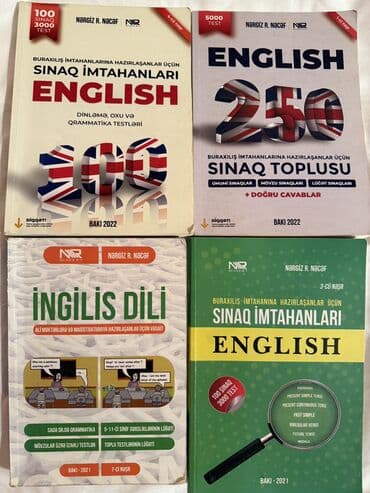 📚 Kitablardan biri nəzəriyyə, digəri sinaq toplusu və bir digəri isə — 1