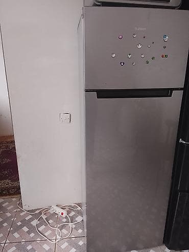 replika iphone 14 pro max: 2 qapılı Soyuducu Satılır, rəng - Gümüşü — 1