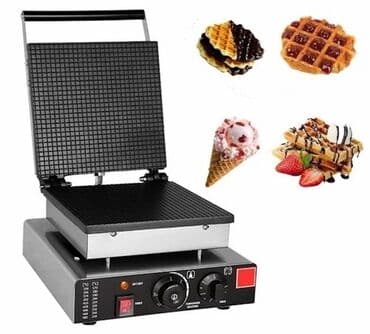 blincik aparati: Elektrikli vafli hazırlama aparatı, tənzimlənən temperatur nəzarəti və — 1