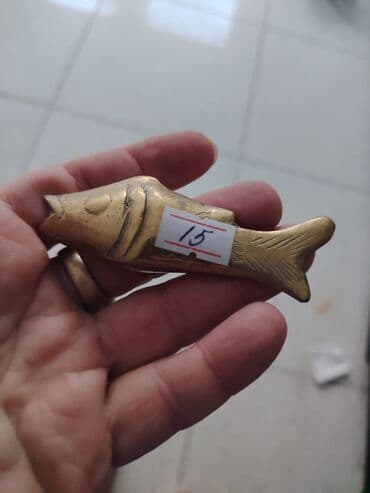 Винтажная фигура Рыба