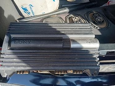 sony усилитель: Sony Stereo Power Amplifier – avtomobil üçün çoxkanallı səs — 6