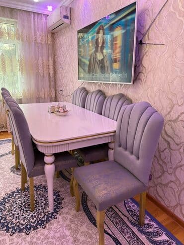 стулья мягкие для дома: Qonaq otağı üçün, Yeni, Qatlanmayan, rəng - Boz Stul — 4