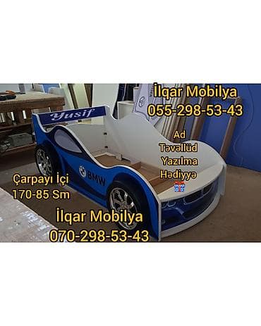 evcil mobilya: Yeni, Sifariş ilə, Maşın-çarpayı, Matrassız, Siyirməsiz — 8