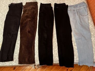 детские джинсовые куртки: Şalvarlar Kişi şalvarlarıdı Teze deyıllee geyınılıb hamısı — 1