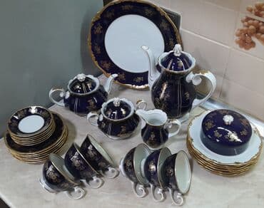 versace servis: Çay dəsti, Farfor, 6 nəfərlik, Almaniya — 6