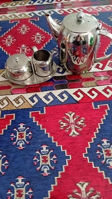 versace servis: Çay dəsti, rəng - Gümüşü, Metal — 1