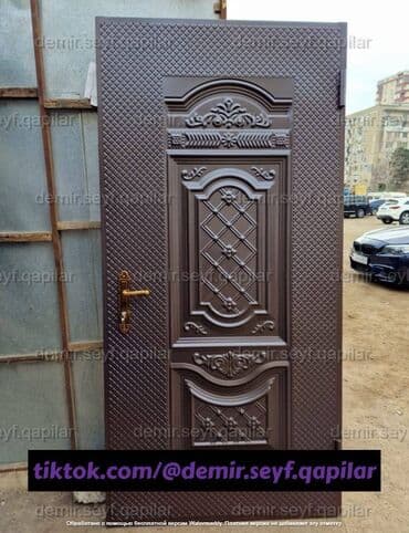 dəmir qapı qiymətləri: Seyf qapılar Münasib qapılar Dəmir qapı Ev qapıları Çol qapısı — 5