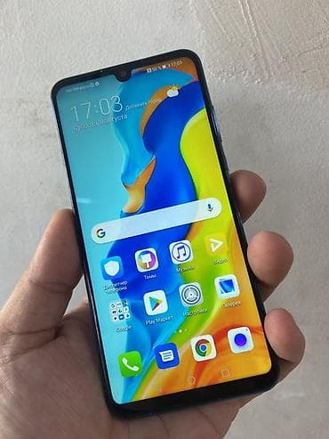 philips xenium e570: Huawei P30 Lite, 128 GB, rəng - Mavi, İki sim kartlı — 2