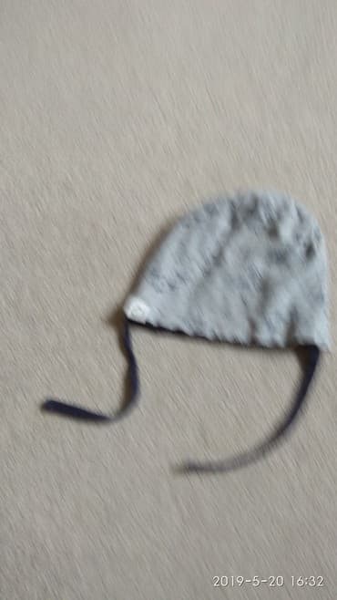 Весенняя и Осенняя детская шапочка для мальчика на 1-2 года