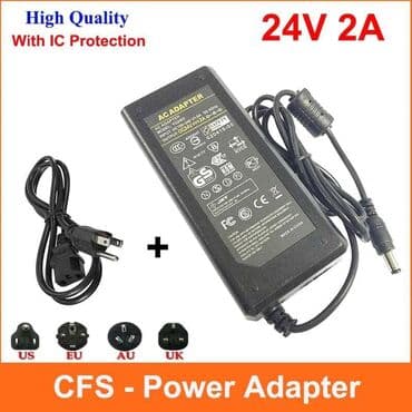 Modemlər və şəbəkə avadanlıqları: 24V Adapterlər ⚡🔌 Yüksək keyfiyyətli 24V adapterlər bütün — 1