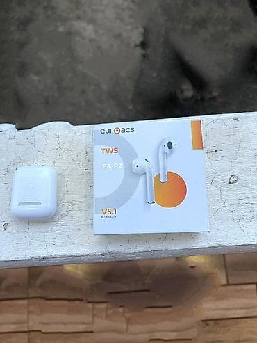 iphone dubay versiyasi: Euroacs TWS EA-R2 simsiz qulaqlıq - Bluetooth 5.1 bağlantı: sürətli — 1