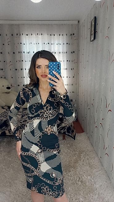 savis krem a e: Platye yenidir. Streç material. Etraflı Zeng Wp — 1