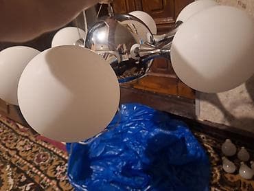 lustur ucuz: Çılçıraq, 7 lampa, Metal — 7