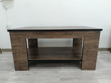 panel mebel: Taxta teksturalı jurnal stolu Ölçülər : - Uzunluq: 90sm - Hündürlük — 2