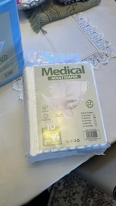 Medical Adult Diaper – böyüklər üçün bez - Paket: 10 ədəd - Ölçü: S lalafo.az -da Medical Adult Diaper – böyüklər üçün bez - Paket: 10 ədəd - Ölçü: S