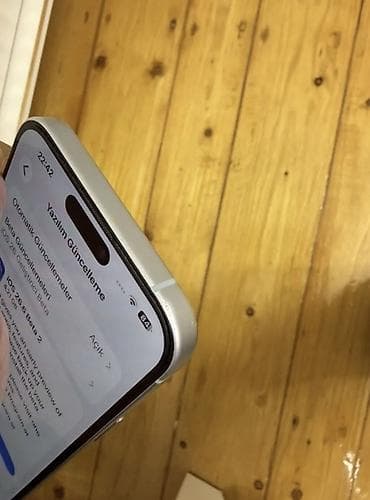 karaoke mikrofon: IPhone 15 Plus, 128 GB, Ağ, Simsiz şarj, Face ID — 3