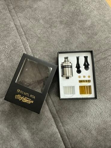 Toy paltarları və aksesuarları: Alex Vapers tərəfindən hazırlanmış B3 MTL RTA. Paslanmayan poladdan — 1