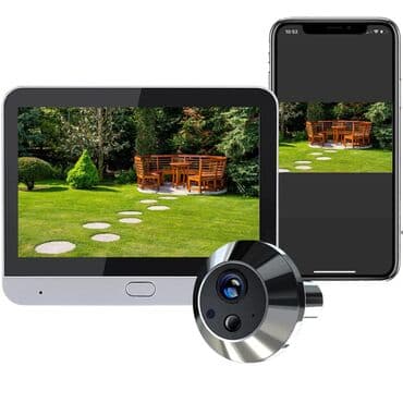 ev kamera: Bu video domofon sistemi istifadəçilərə qapılarının önündə baş — 1