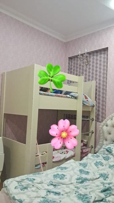 2 mətrəbə çarpayi 80/140 olcude Qiymet 180 man Tezedir demek olar.2